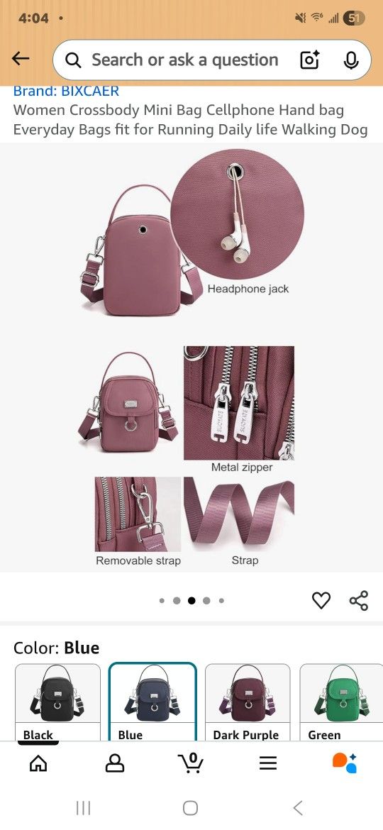 NWOT JINGPIN Crossbody Bag