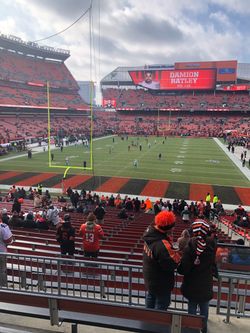 Cleveland Browns vs Steelers