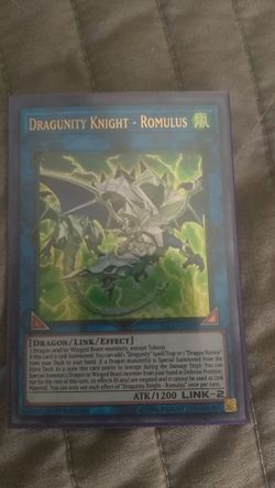 Yu-Gi-Oh Dragunity Knight - Romulus