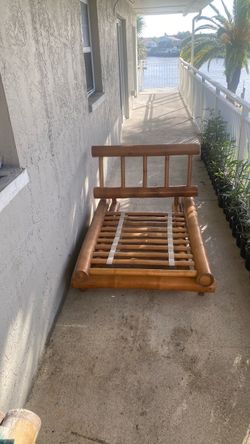Elephant bamboo lounger