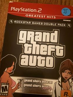 GTA Double Pack PS2 Greatest Hits