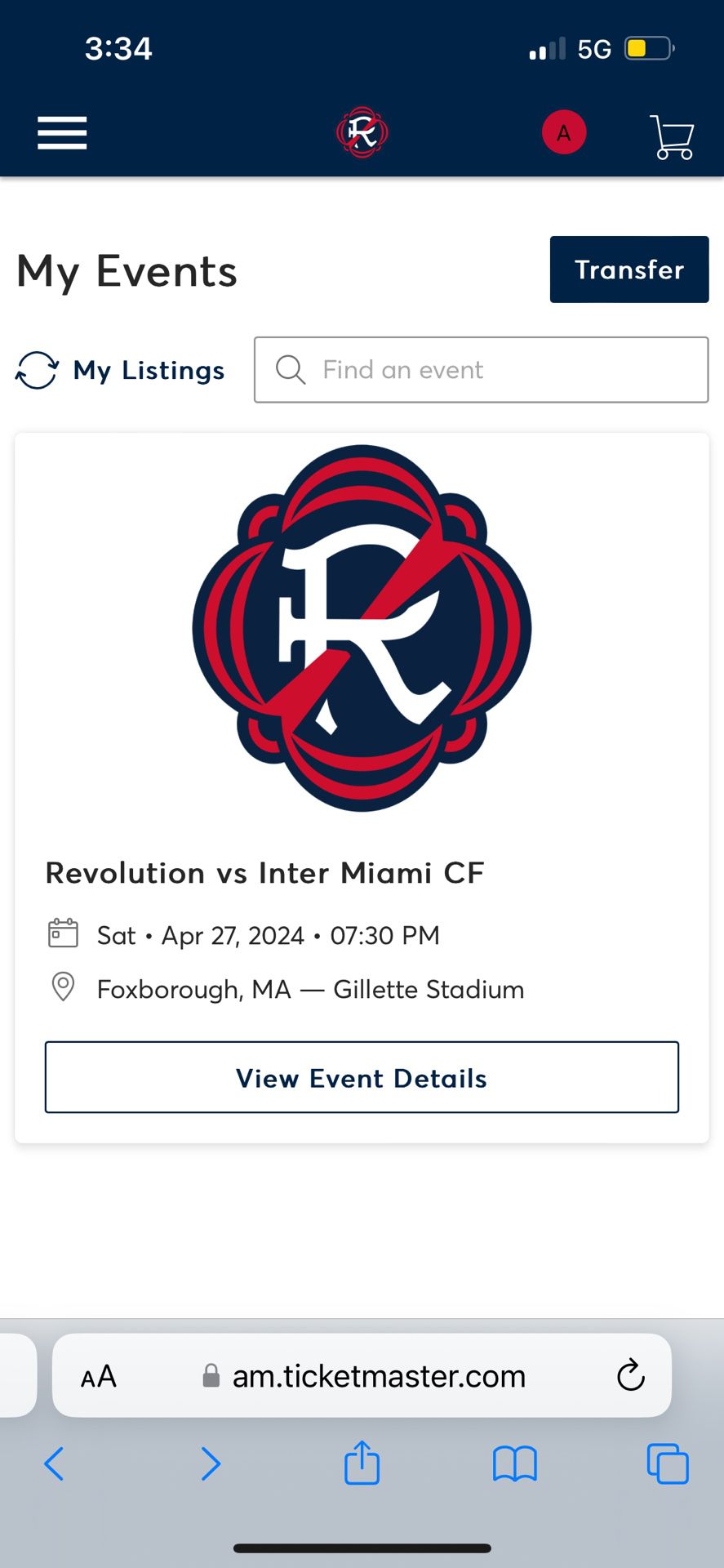 Inter Miami At Revolution 