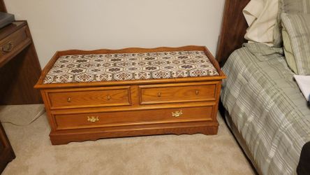 Cedar Chest with Cushion