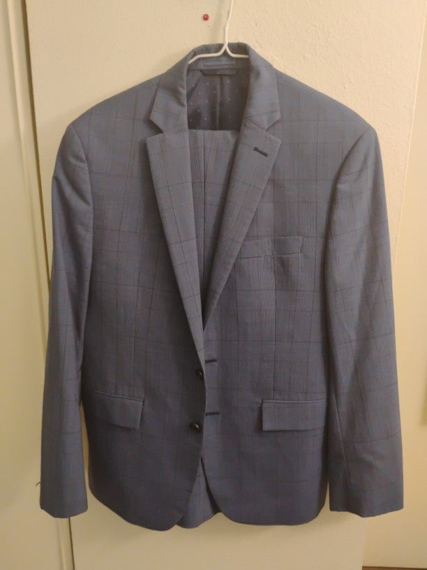 Ryan Seacrest Distinction Macy's Mens Suit Size 40 S