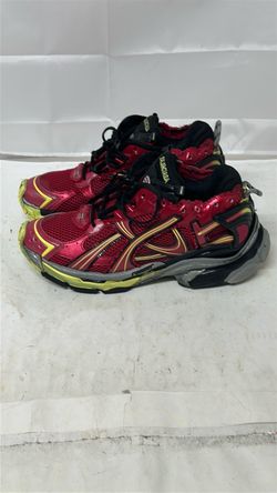 Balenciaga Runner Sneakers Red Yellow no box size 9# 50677