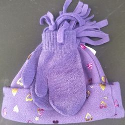 Beanie Hat & Gloves