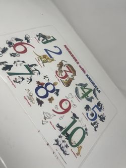 Alphabet And Numbers Mat