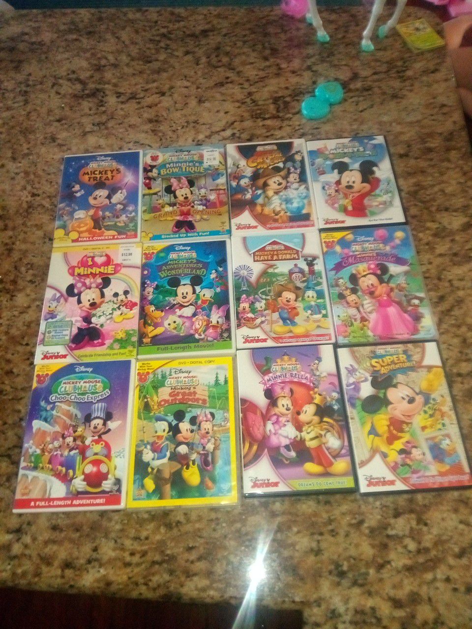 Mickey Mouse clubhouse dvds