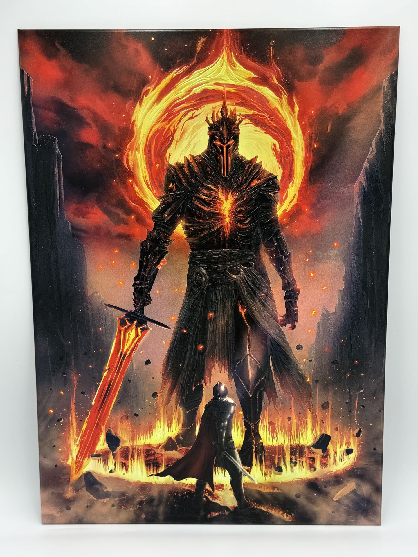 Trial by Fire - Displate Limited Edition Metal Poster