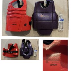 Martial Arts Chest Protectors $10 each child size 
