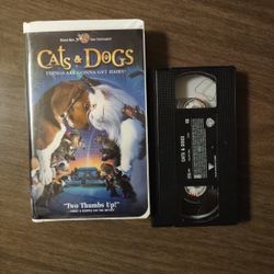 Vhs Cats & Dogs Movie