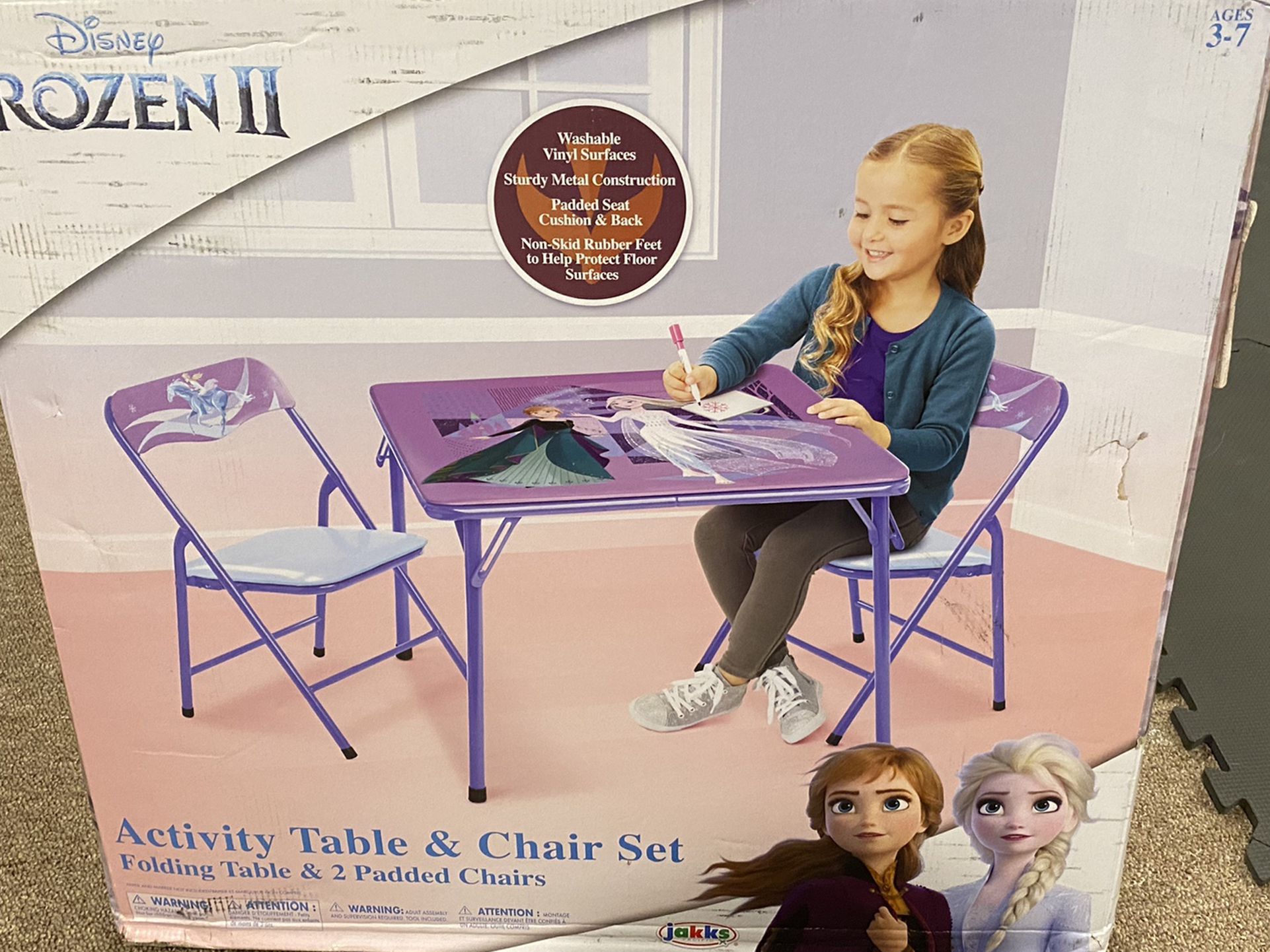 Brand new - Disney Frozen2 Activity Table And Chair Set