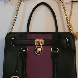 BEAUTIFUL LEATHER BAG WITH WALLET