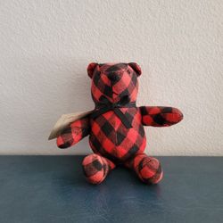 Eddie Bauer Red Flannel Bear