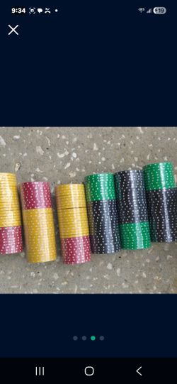 New Poker Chips (Variety Of)