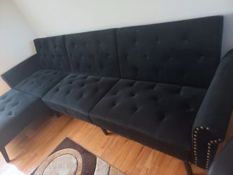 Dark Green Couch