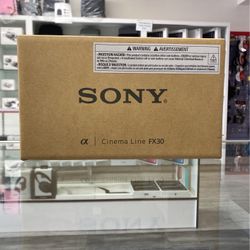 Sony FX30 Cinema Camera