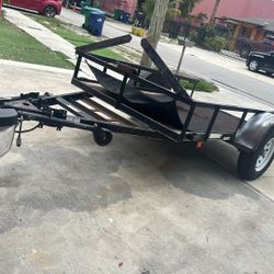 5x8 Utility Trailer Perfect Conditions Send Offer