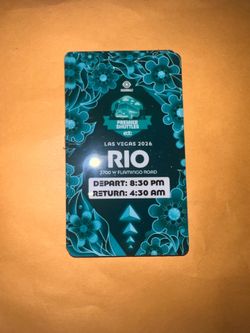 Rio premiere shuttle pass
