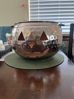 Halloween Pumpkin Basket