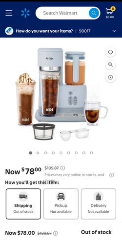 Mr. Coffee Frappe Hot and Cold Single-Serve Coffee Maker NEW Box has never been opened