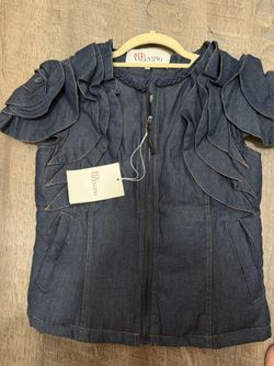 New With Tags Red Valentino Warm Vest Size S