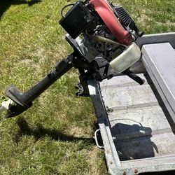 10 foot Jon boat with 4 hp motor