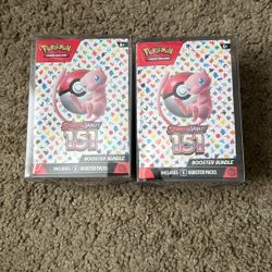 Pokemon 151 Bundles 