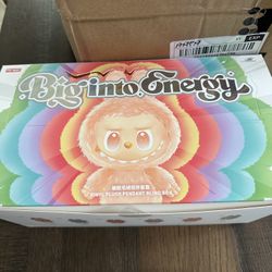 Popmart Big Into Energy Loyalty Love Serenity Labubu Plush New Sealed Authentic