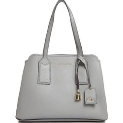 Marc Jacobs the Editor Gray Leather Tote like NEW