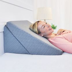 Dream Plush Adjustable Wedge Pillow with Cooling Cover