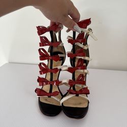 Red Bow Christian Louboutin 