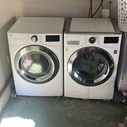 LG Washer, Dryer and Kenmore Refrigerator 