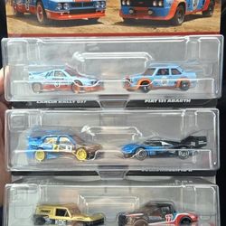 Hot Wheels Car Culture 2-Pack | Lancia Rally 037 & FIAT 131 Abarth