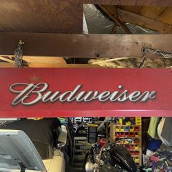 BUDWEISER BAR POOL TABLE 38 INCH LIGHT