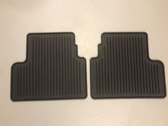 Infiniti G37 Coupe OEM Rear Seat All Weather Floor Mats