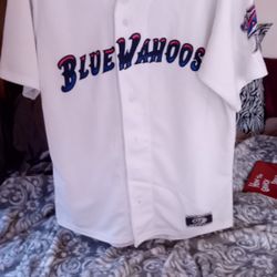 Blue Wahoo's Jersey(XL)