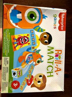 Fisher-Price Games Roll-A-Match