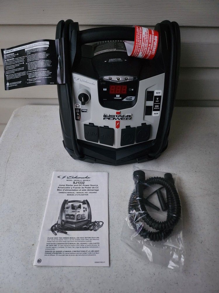 Schumacher Portable Power Station -BRAND NEW