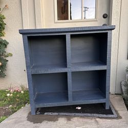 Blue Bookshelves, Set Of Two