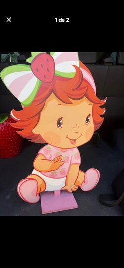 Strawberry Shortcake decor prop