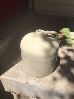 Antique Glazed Stoneware Jug