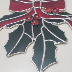 CHRISTMAS 🎄 VINTAGE HOLLY WALL HANGING 