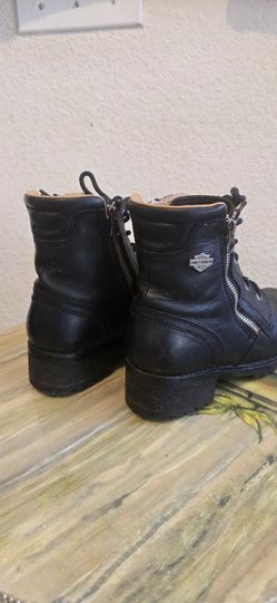HARLEY DAVIDSON WOMANS BOOTS!GREAT CONDITION