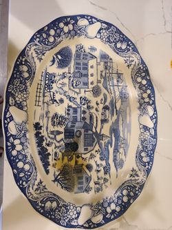 15in Oval Turkey Platter 