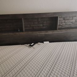 Queen size bed frame and dresser