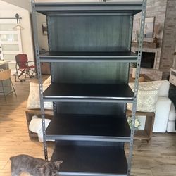 Metal Shelving Unit 