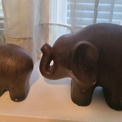 Various Elephant Figurines