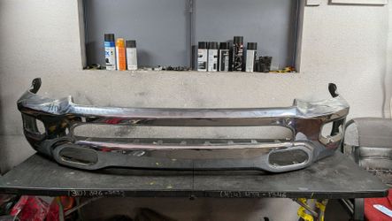 2019-2020-2021-2022-2023-2024 DODGE RAM 1500 FRONT BUMPER OEM USED #10933