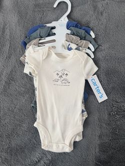 Carter’s Baby Boy Onesies